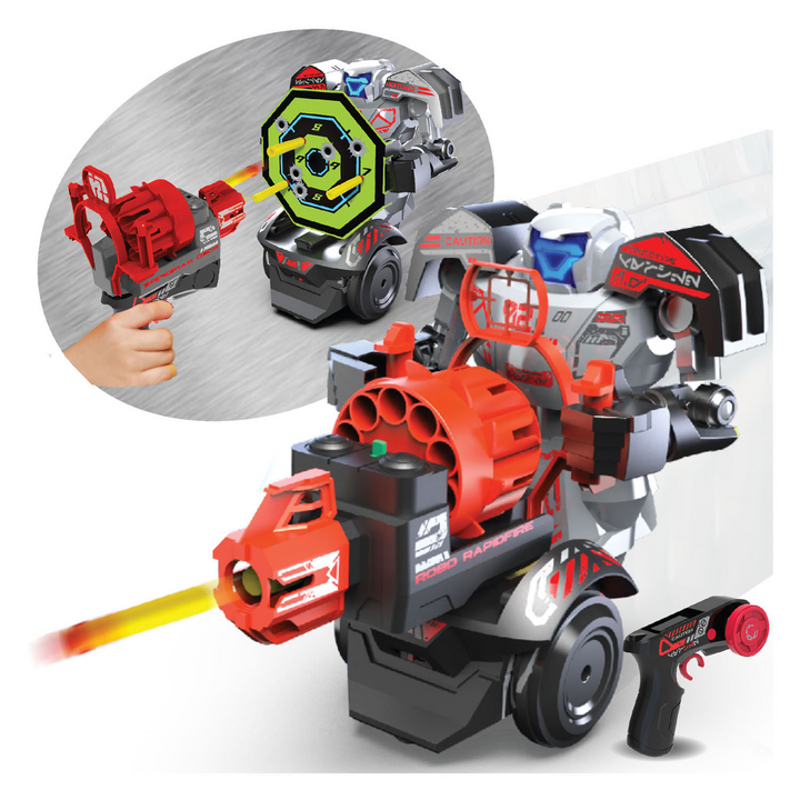 Silverlit Robo Rapidfire remote control shooting robot