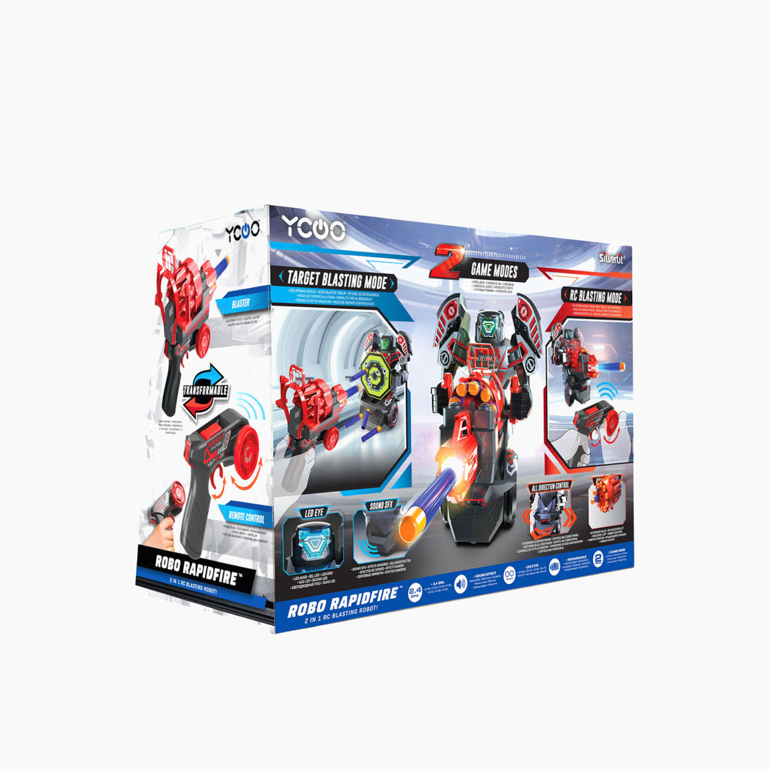 Silverlit Robo Rapidfire remote control shooting robot