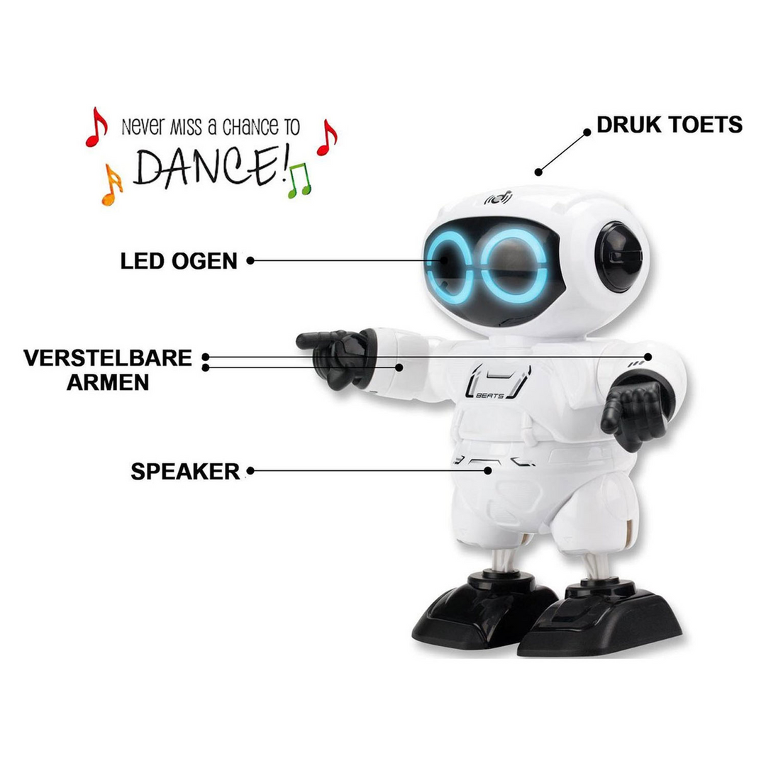 Silverlit Robo Beats dancing robot toy with LED eyes
