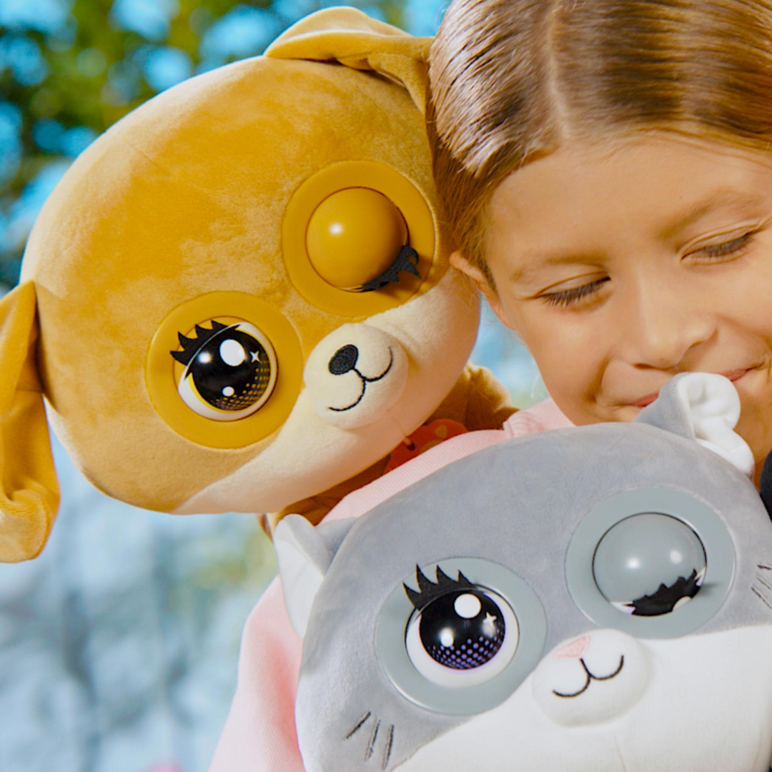 Silverlit Winksies Blueberry Kitty electronic stuffed animal
