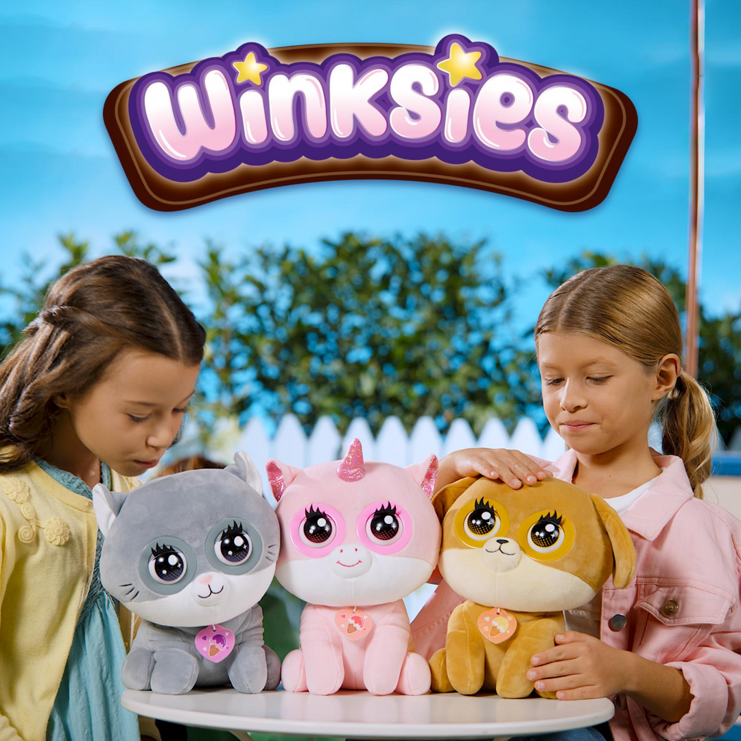 Silverlit Winksies Blueberry Kitty electronic stuffed animal