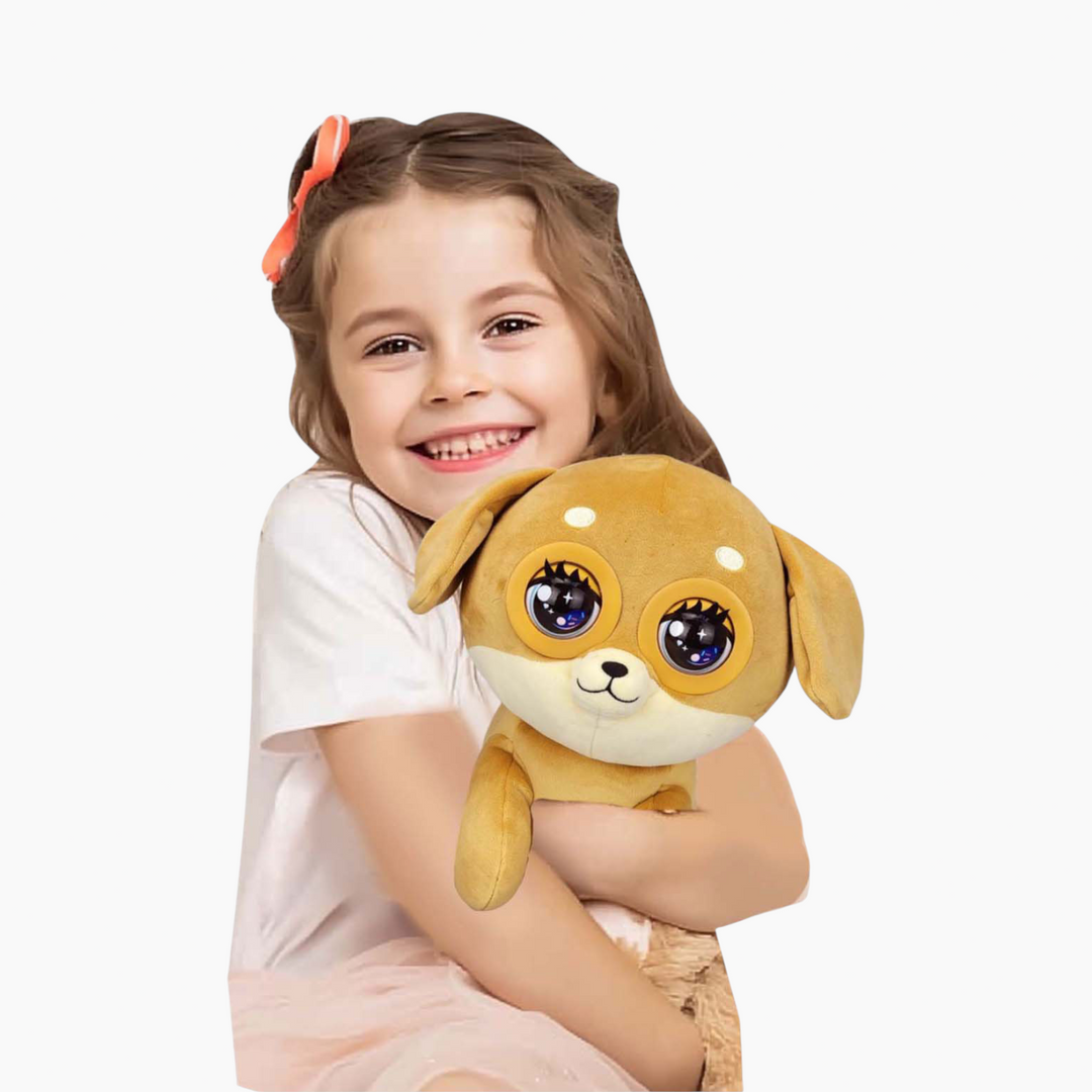 Silverlit Winksies Caramel Puppy stuffed animal with electronic functions