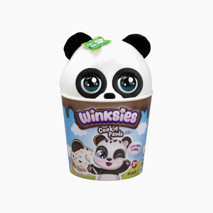 Silverlit Winksies-Cookie Panda electronic stuffed animal with winking eyes