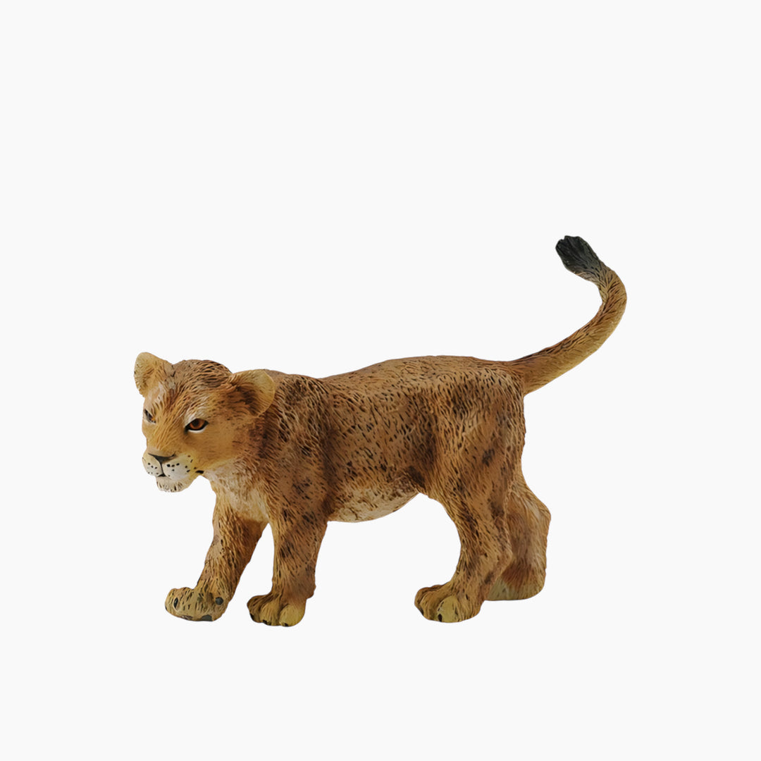 Collecta Lion Cub (Walking) Animal Toy Figure