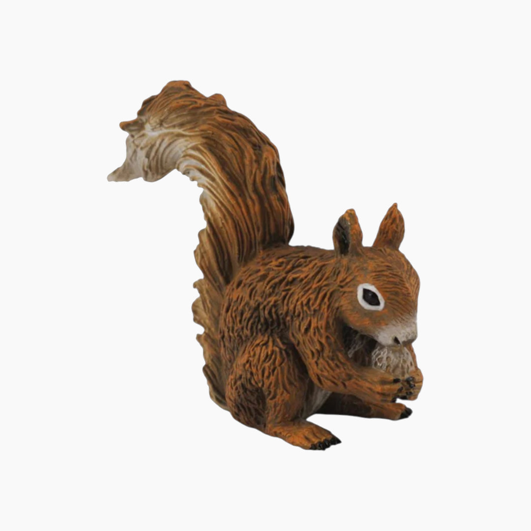 Collecta Red Squirrel - Eating Animal Toy Figure