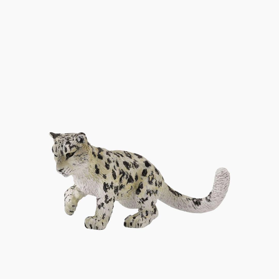 Collecta Snow Leopard Cub - Playing Animal Toy Figure