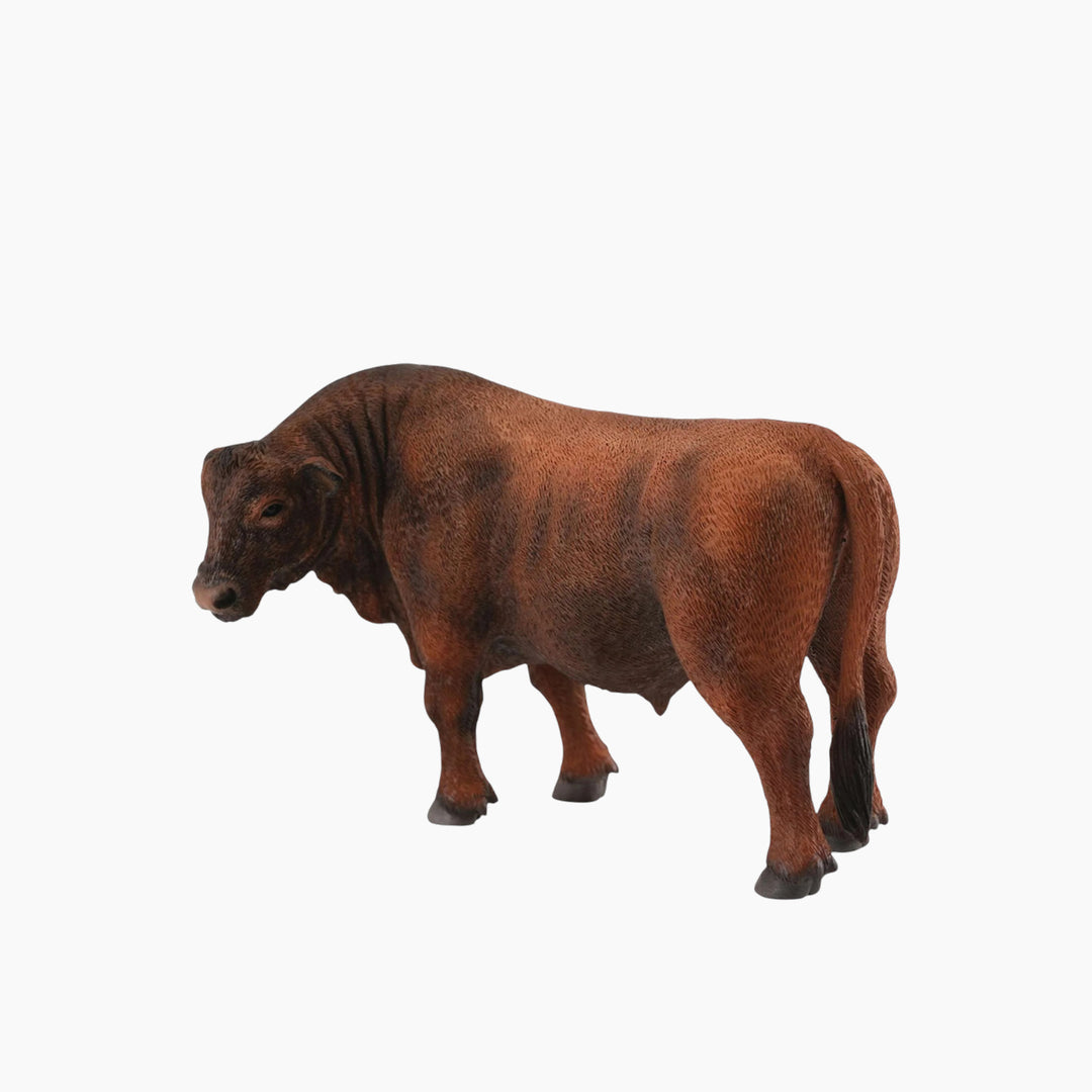 Collecta Red Angus Bull Animal Toy Figure - HUNA