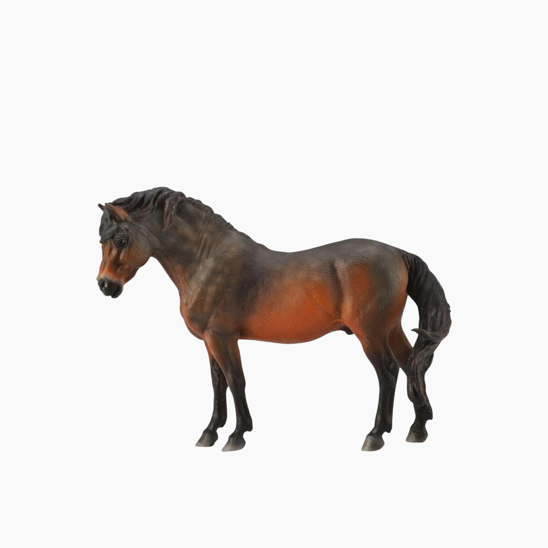 Collecta Dartmoor Pony Bay Animal Toy Figure - HUNA