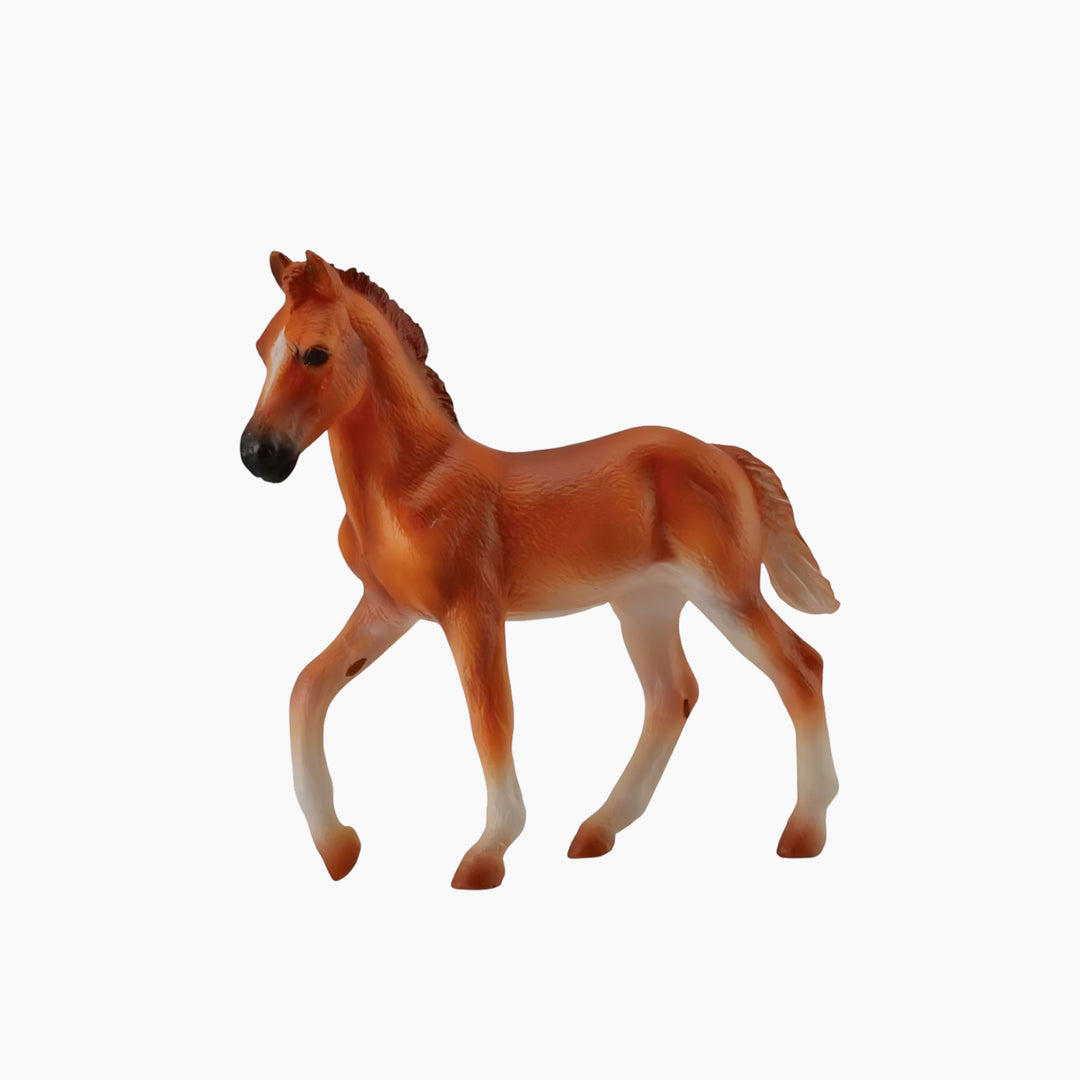 Collecta Peruvian Paso Foal - Chestnut Animal Toy Figure