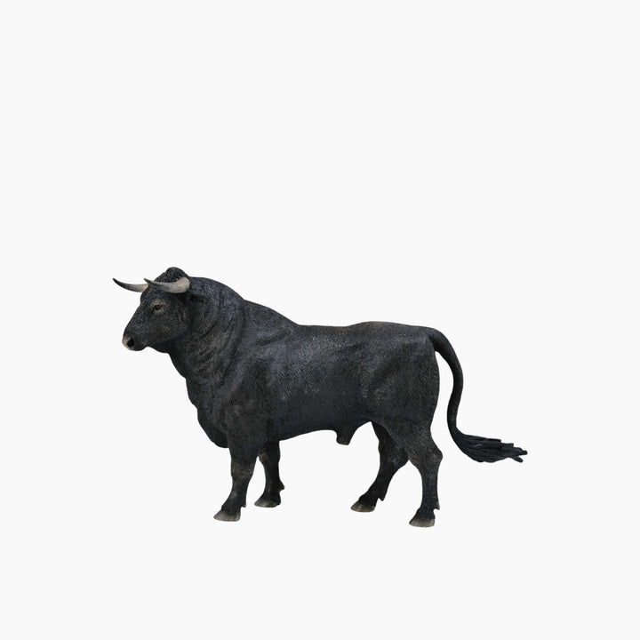 Collecta Spanish Fighting Bull- Standing Animal Toy Figure - HUNA