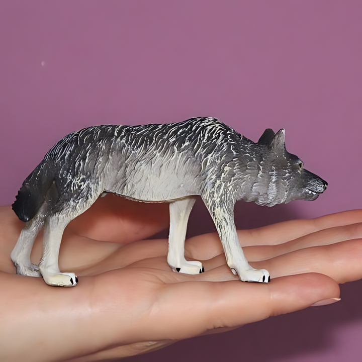Collecta Timber Wolf Hunting Animal Toy Figure