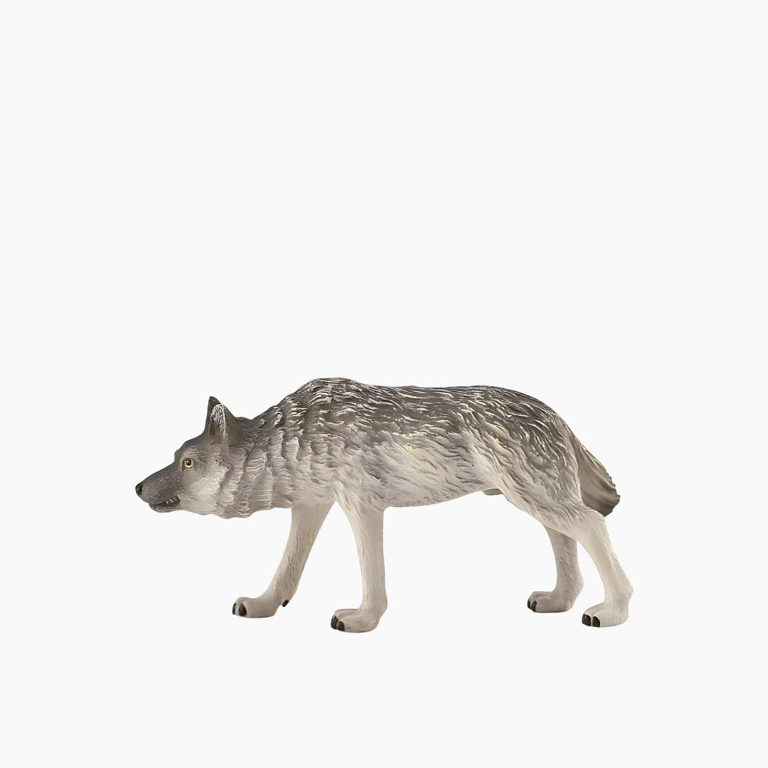 Collecta Timber Wolf Hunting Animal Toy Figure