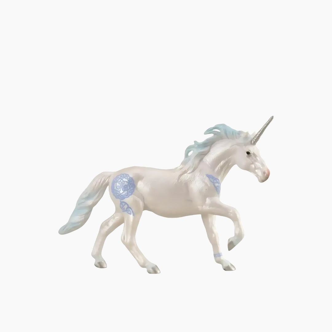 Collecta Unicorn Stallion Blue Toy Figure