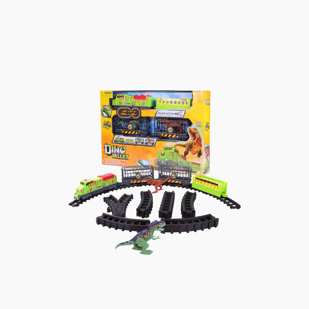 Chapmei Dino Valley Dino Express Rail Set