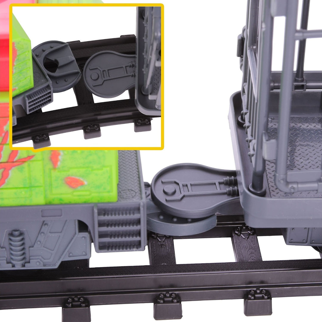 Chapmei Dino Valley Dino Express Rail Set