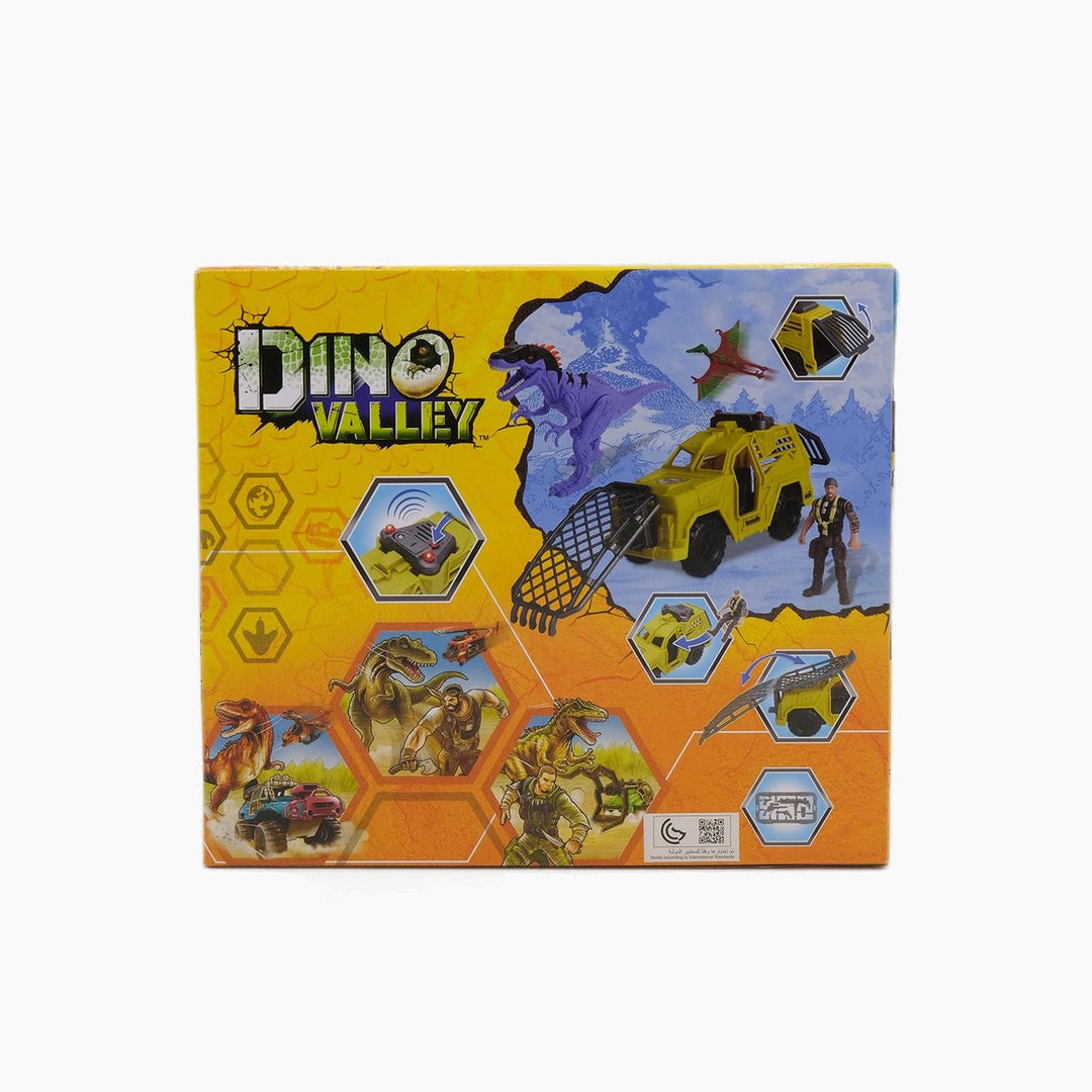 Chapmei Dino Valley Dinosaur Hunters Game Set Ground Defend Model
