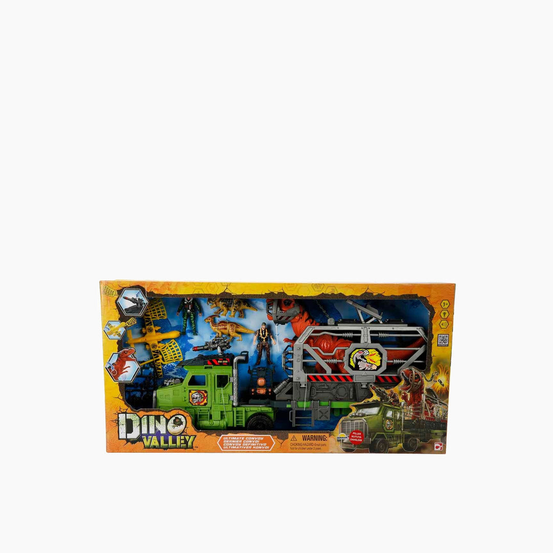 مجموعة لعب Chapmei Dino Valley L&amp;S Ultimate Convoy