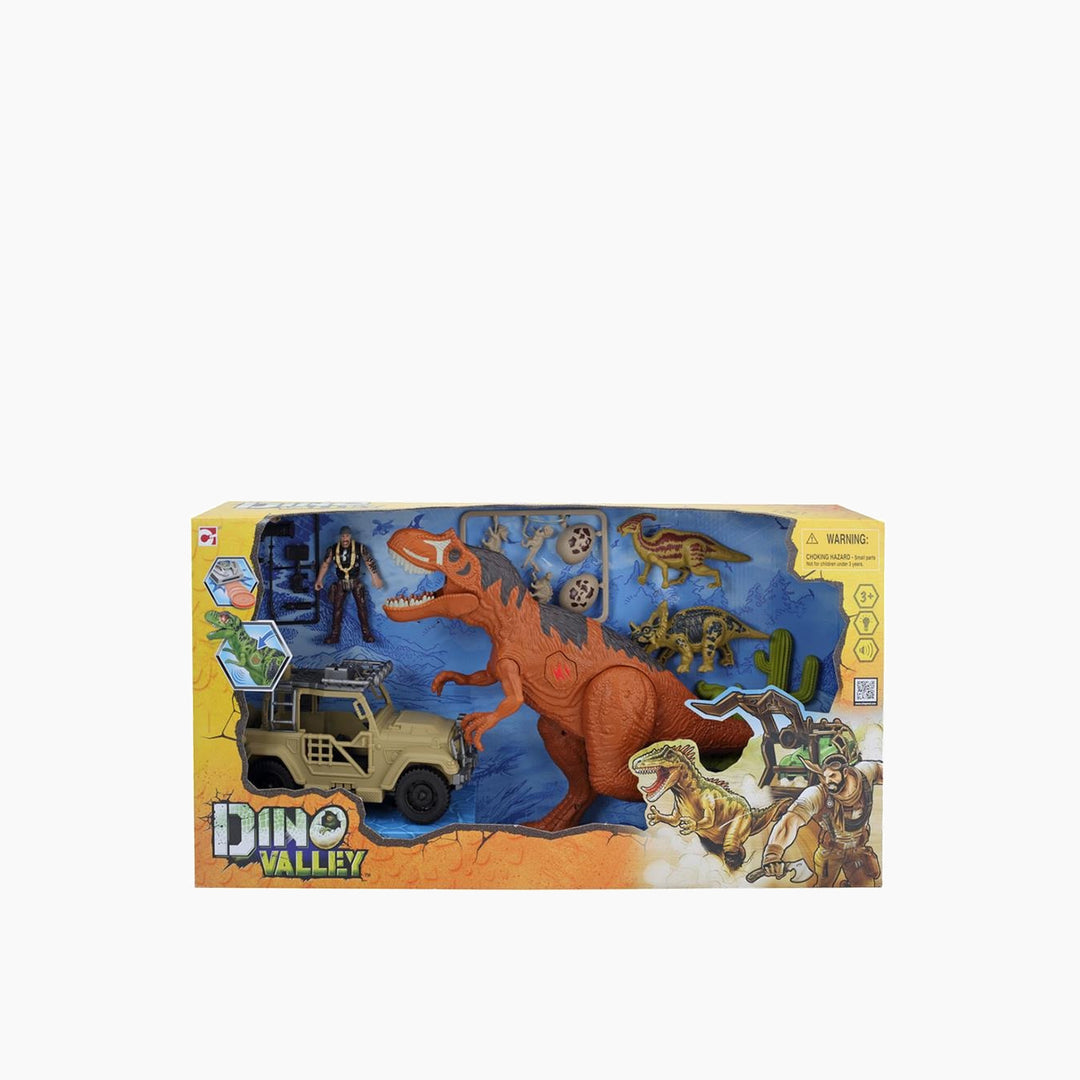 Chapmei Dino Valley Mega Siats Recovery Quest Playset