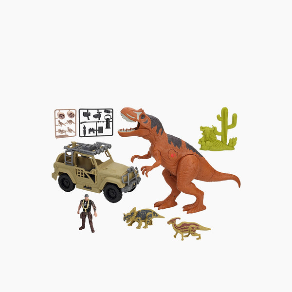 Chapmei Dino Valley Mega Siats Recovery Quest Playset