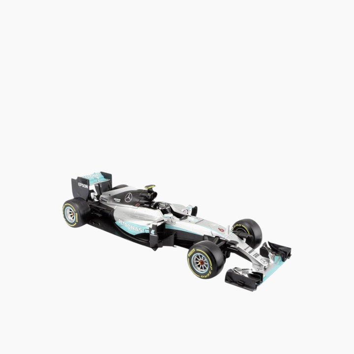 Bburago 2016 Mercedes AMG Petronas W07 Hybrid Diecast Car