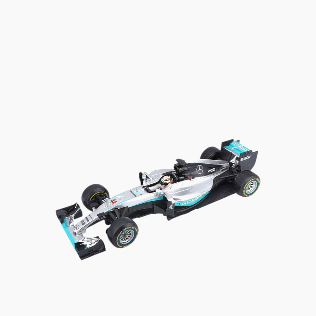 Bburago 2016 Mercedes AMG Petronas W07 Hybrid Diecast Car