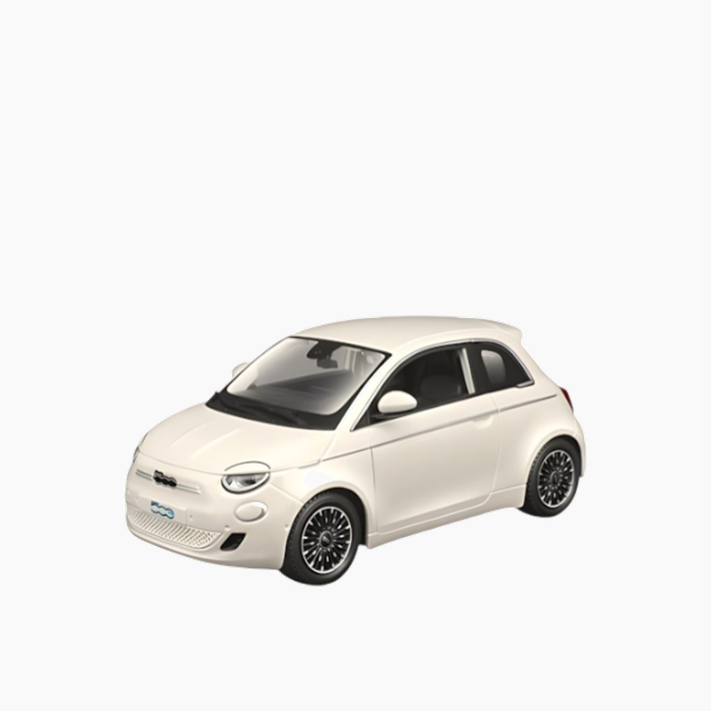 بوراجو مجموعة 1:24 (أ) مع حامل - فيات 500 إي (2023)