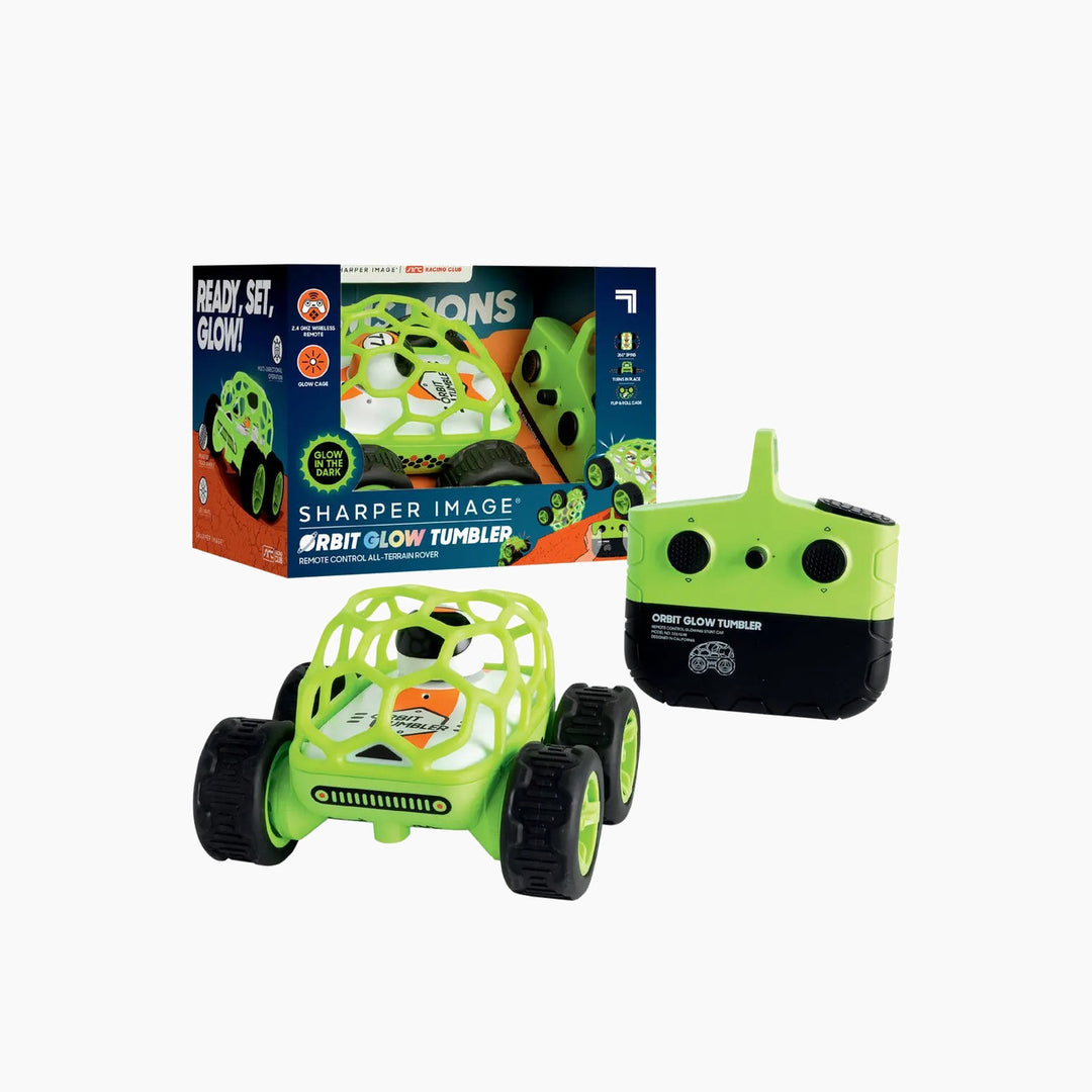 Sharper Image Toy Rc Orbit Tumbler Glow In The Dark