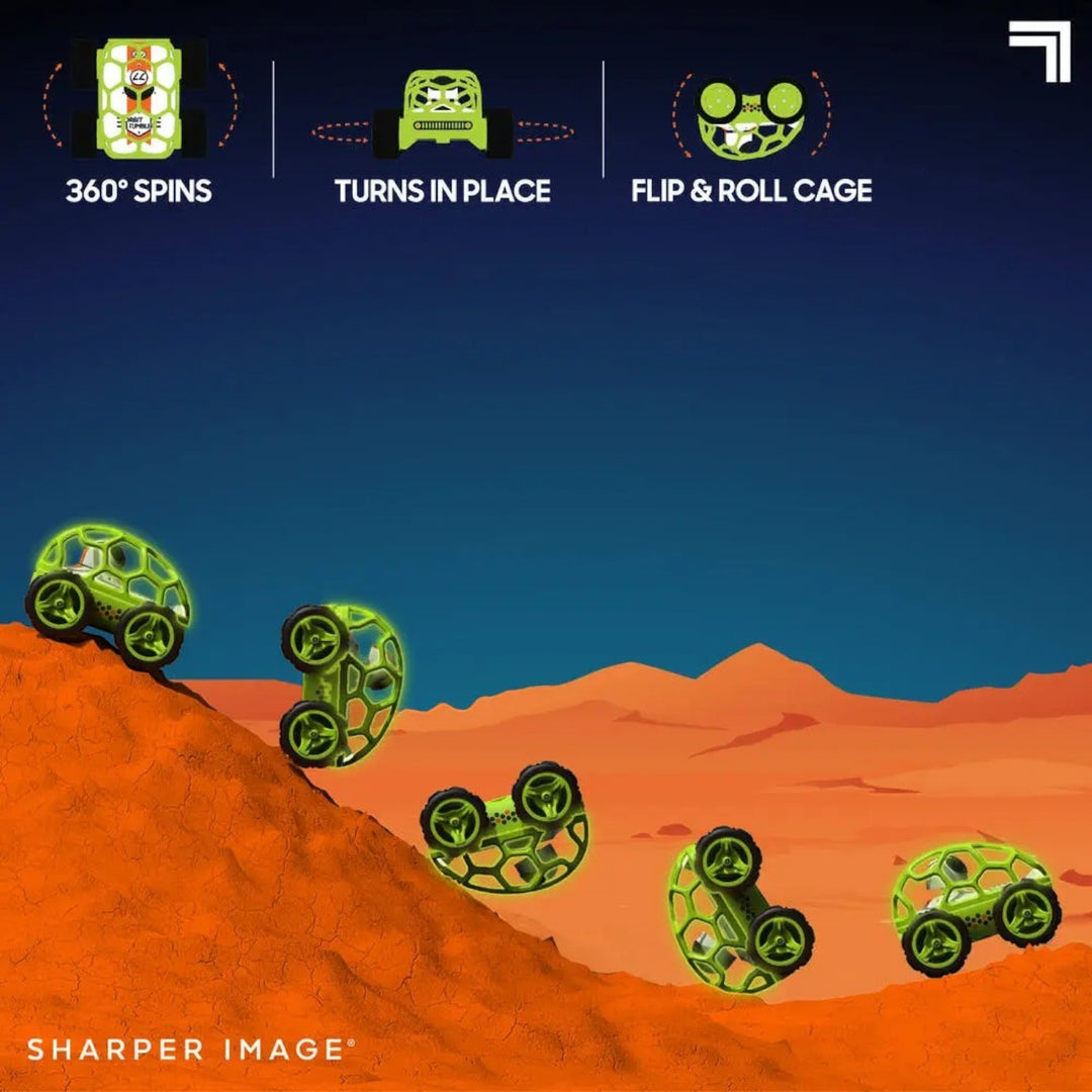 Sharper Image Toy Rc Orbit Tumbler Glow In The Dark