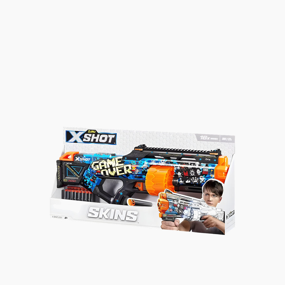 Zuru X-Shot Skins Last Stand Dart Blaster - Game Over