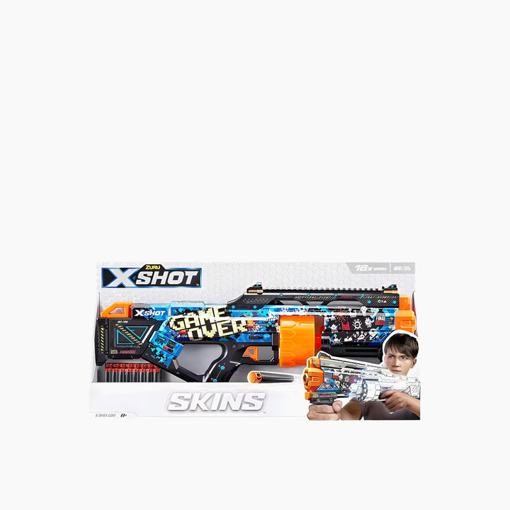 Zuru X-Shot Skins Last Stand Dart Blaster - Game Over