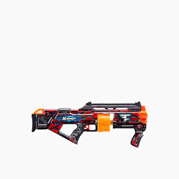 Zuru X-Shot Skins Last Stand Faze Clan dart blaster with rotating barrel