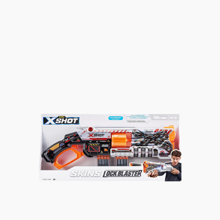 Zuru X-Shot Skins S1 Lock Gun toy with lockable design