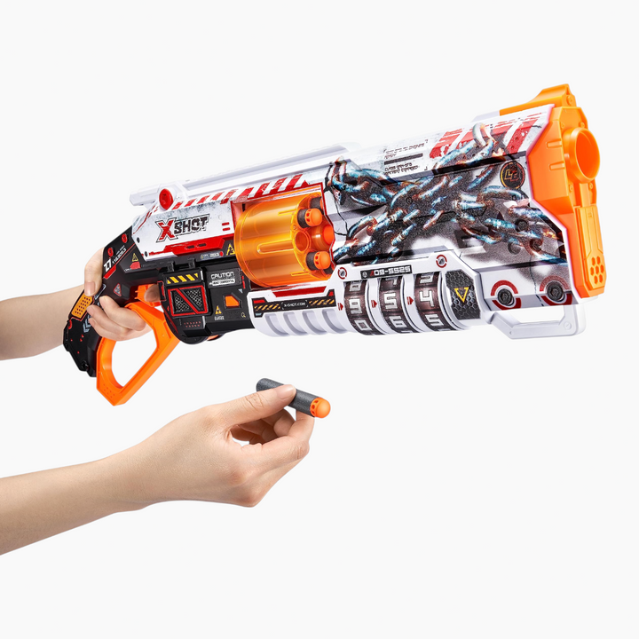 Zuru X-Shot Skins S1 Lock Gun toy with lockable design
