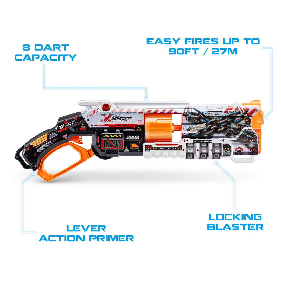 Zuru X-Shot Skins S1 Lock Gun toy with lockable design