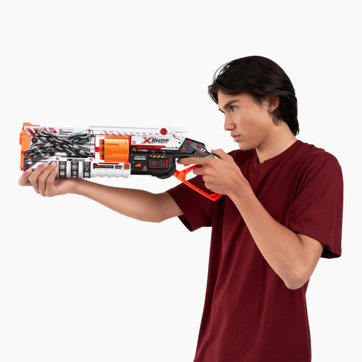 Zuru X-Shot Skins S1 Lock Gun toy with lockable design