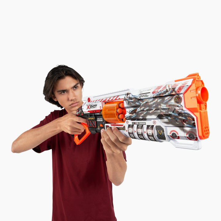 Zuru X-Shot Skins S1 Lock Gun toy with lockable design
