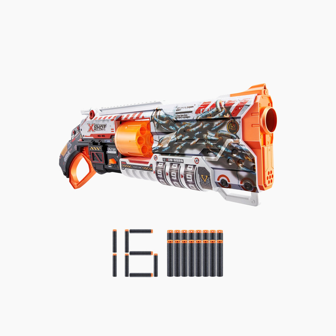 Zuru X-Shot Skins S1 Lock Gun toy with lockable design