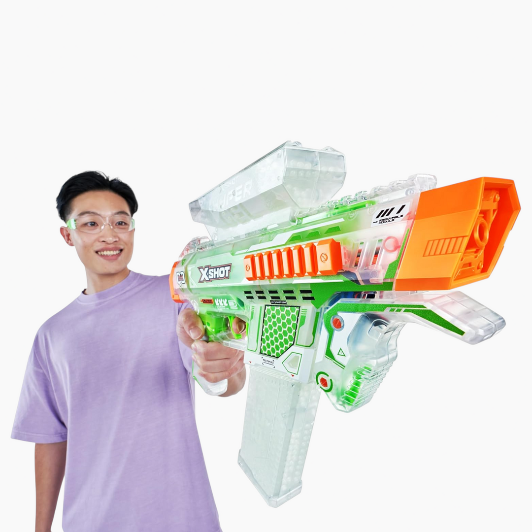 Zuru X-Shot Hyper Glow Nightmare large blaster with 10,000 gel pellets