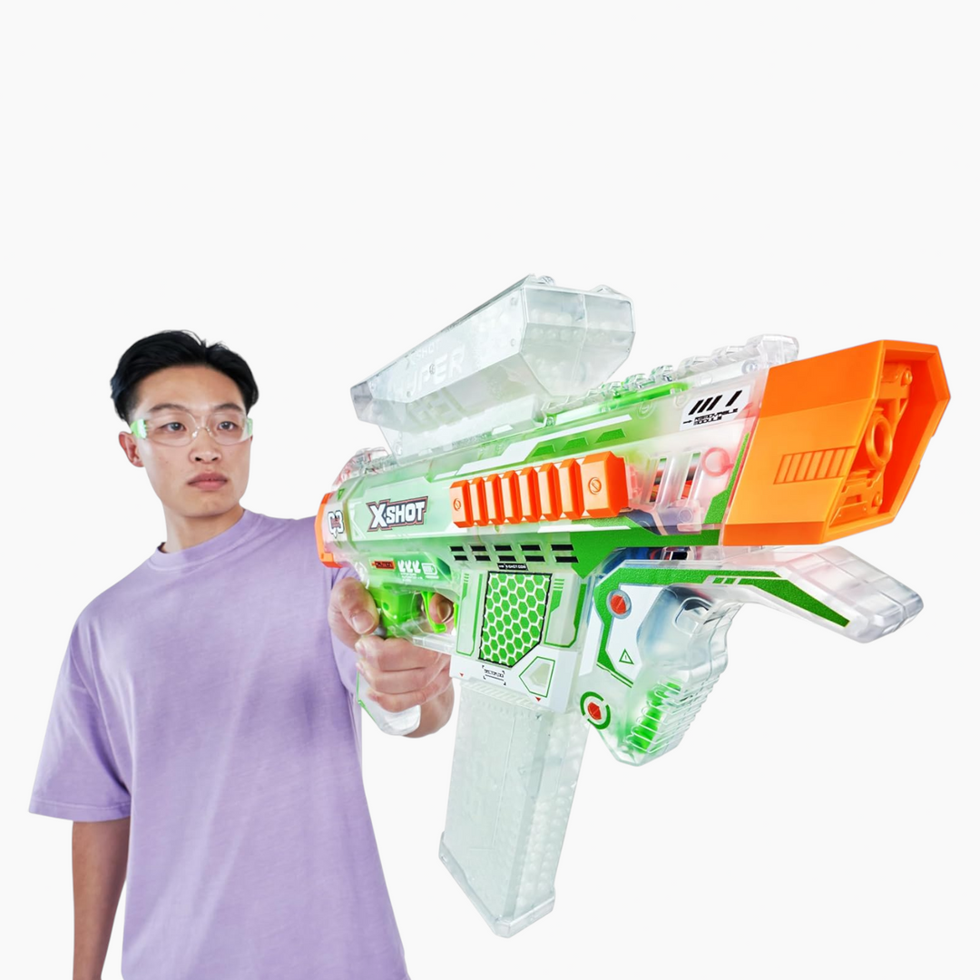 Zuru X-Shot Hyper Glow Nightmare large blaster with 10,000 gel pellets