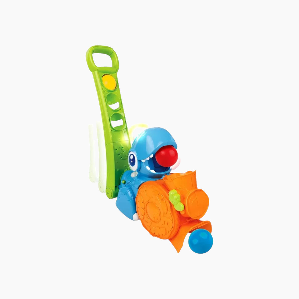Winfun Popping Fun Dino Toy push-along with ball popping action