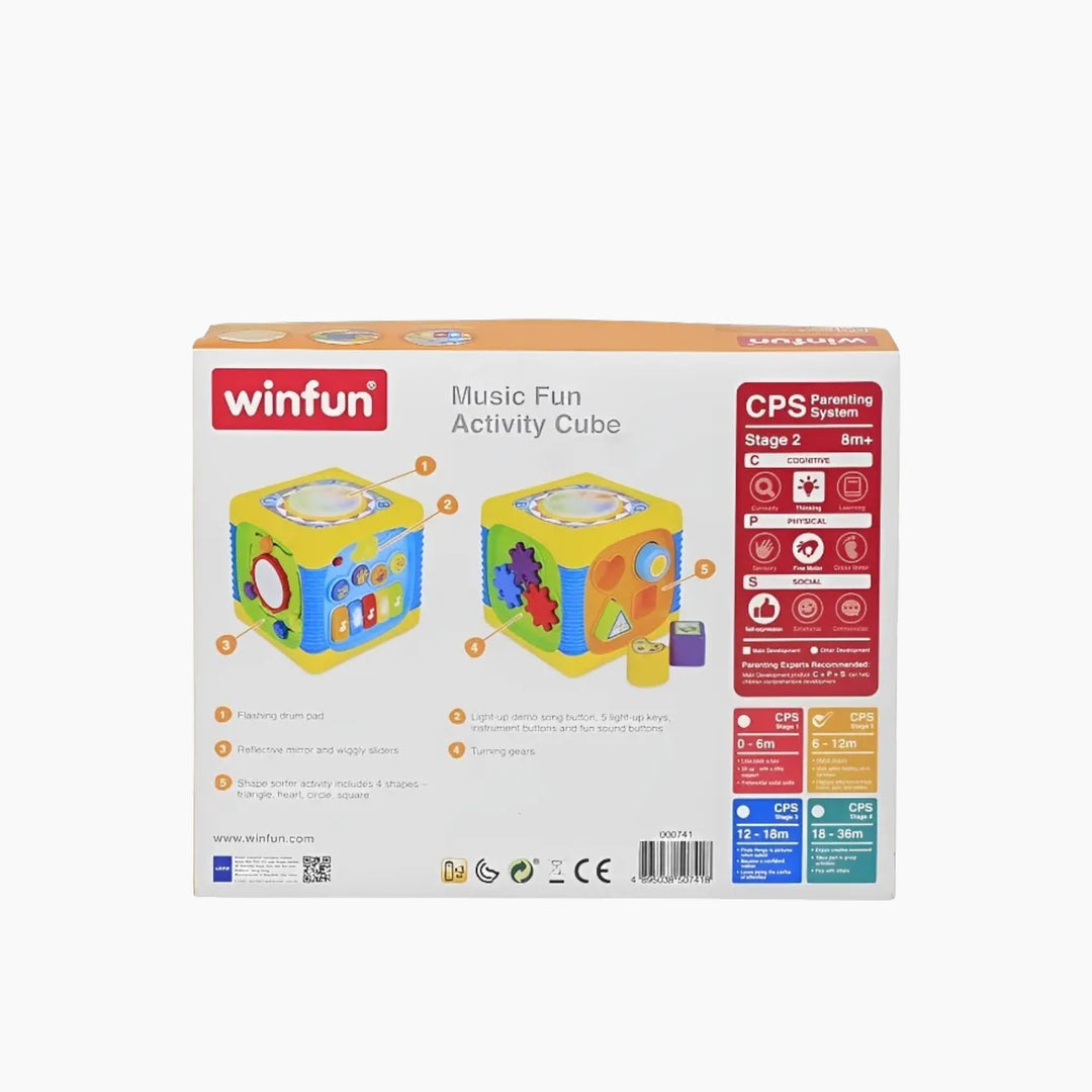 Winfun Music Fun Activity Cube