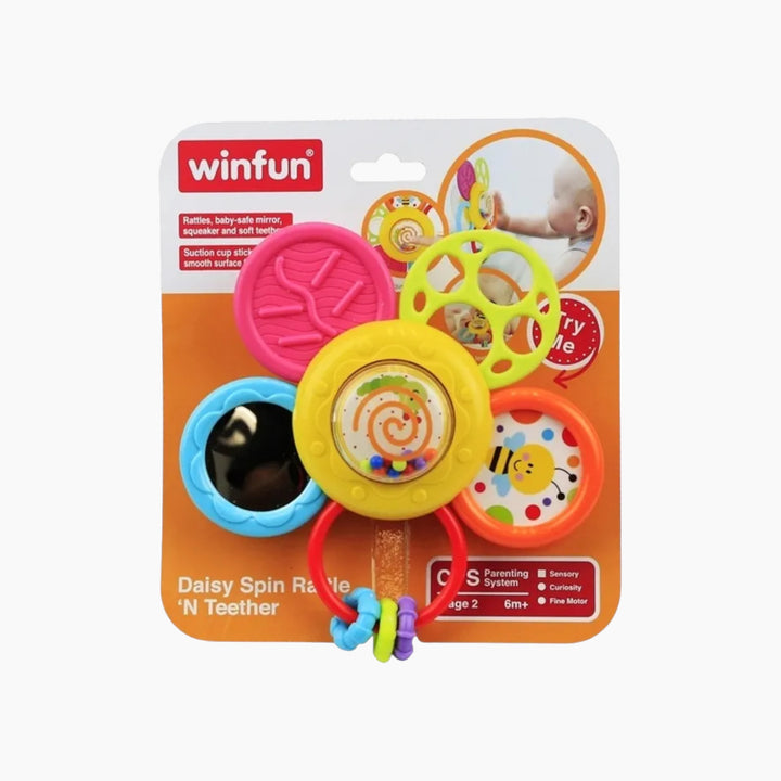 Winfun Daisy Spin Rattle &