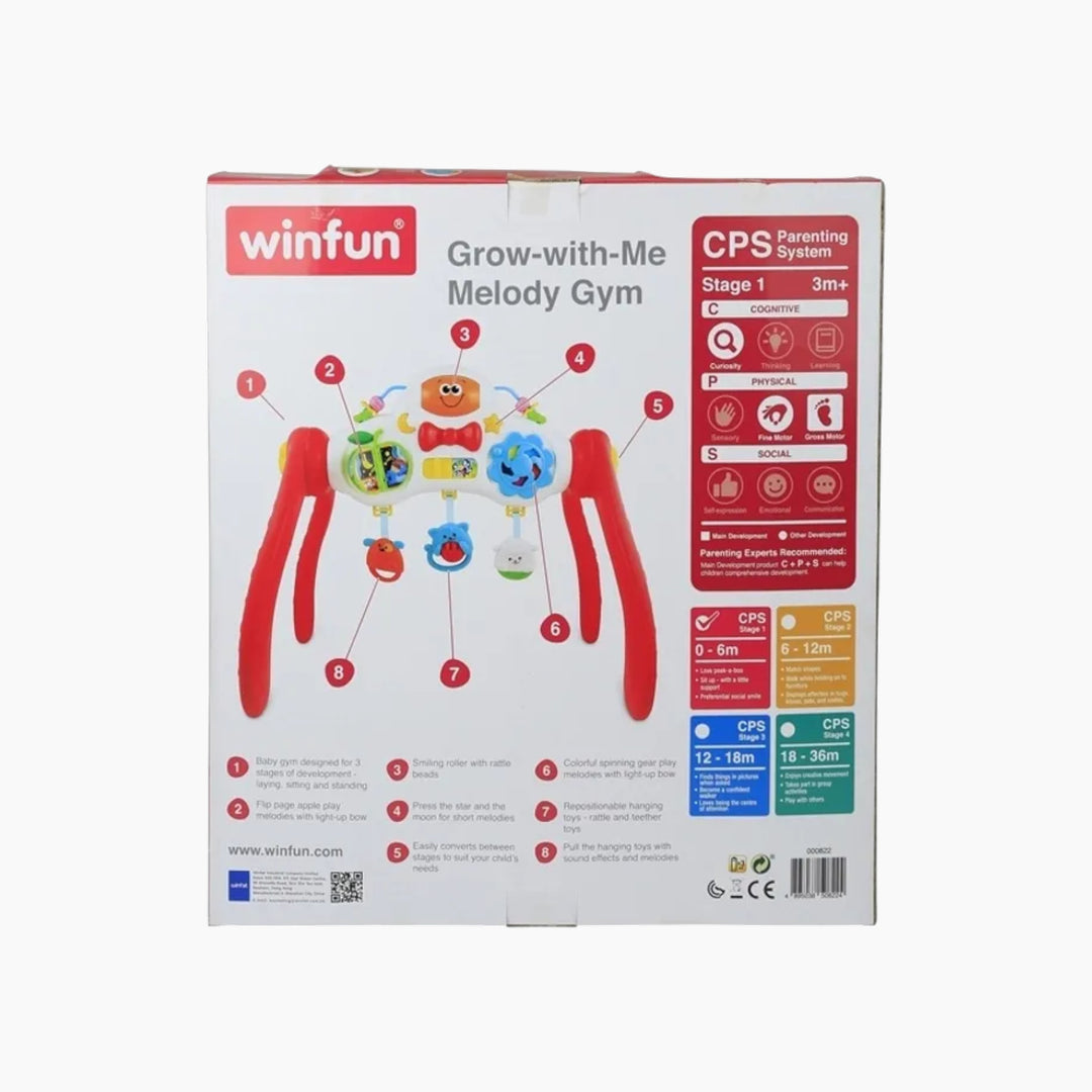 Winfun Grow with me Melody Gym activity center