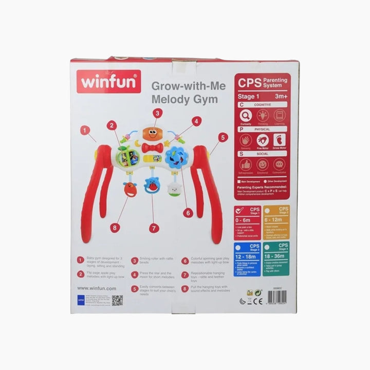 Winfun Grow with me Melody Gym activity center