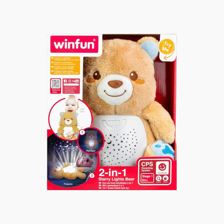 Winfun 2-in-1 Starry Lights Bear