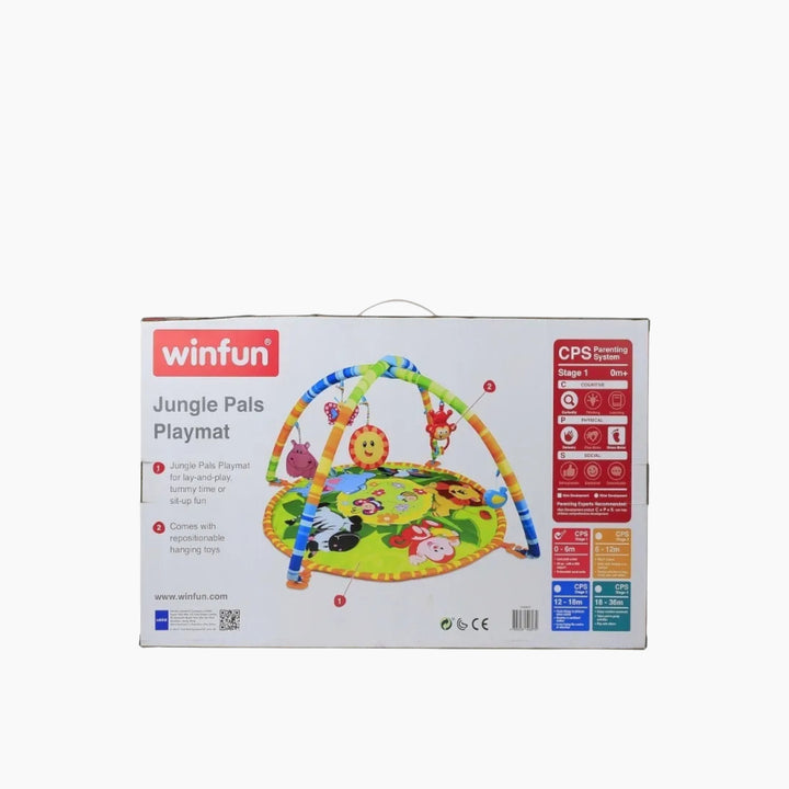 Winfun Jungle Pals Playmat with toy arch