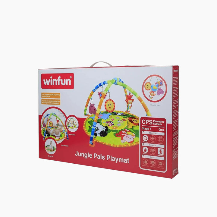 Winfun Jungle Pals Playmat with toy arch