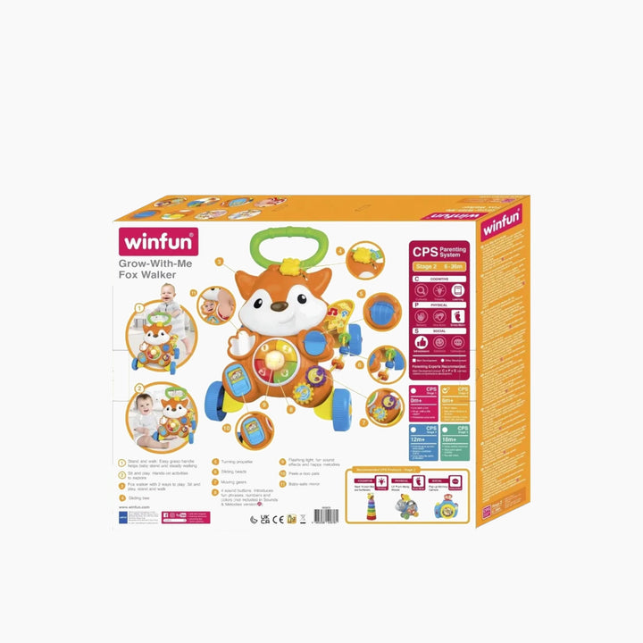 Winfun Grow-With-Me Fox Walker