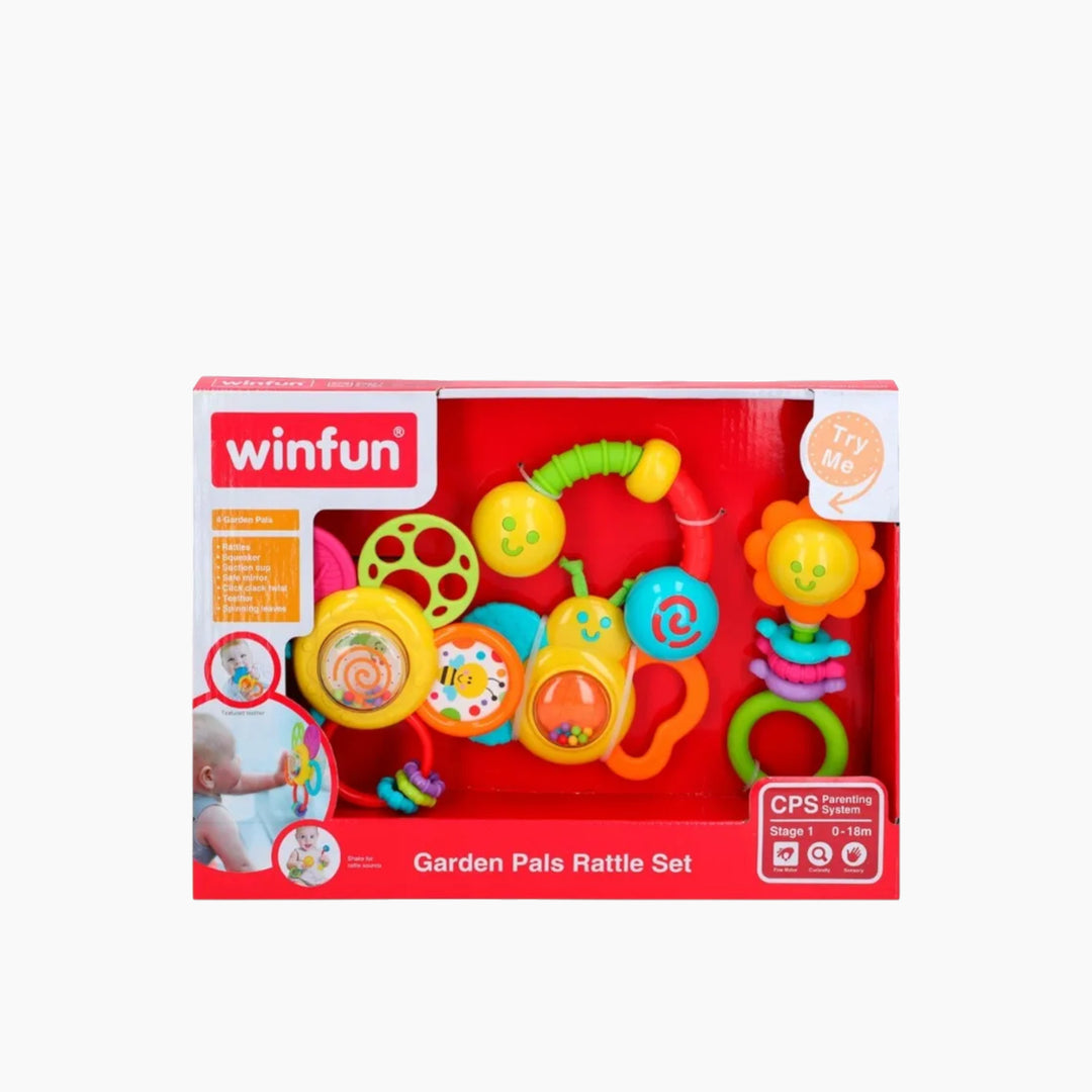 Winfun Garden Pals Rattle Set