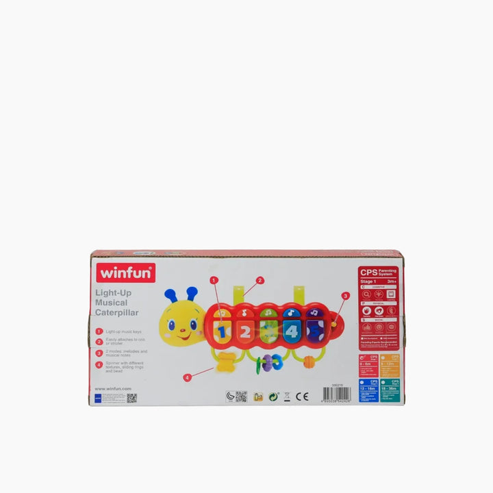 Winfun Light-Up Musical Caterpillar